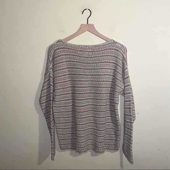 🦬VNTG EXPRESS loose knit Crewneck sweater size - Picture 2 of 3